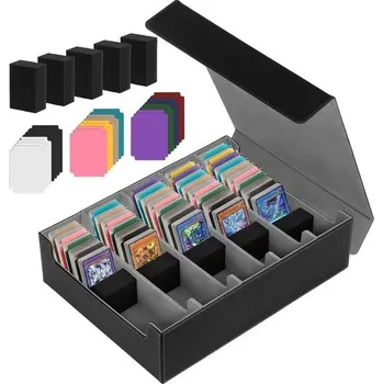 Úložný box CAUTIOUS 5R Pokémon Deck Box, sběratelská krabička pro 3800+ karet, MTG Deck Box, sběratelská