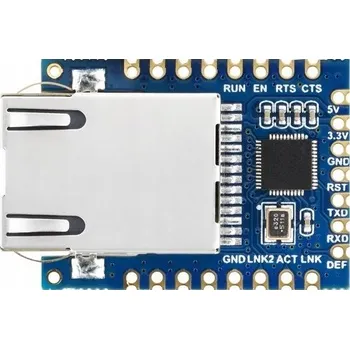 Převodník UART TTL na Ethernet 3.3V / 5V UART TO ETH