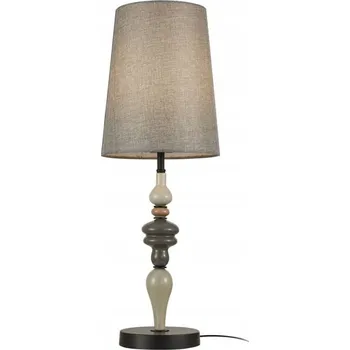 Lampička Stolní lampa Italux Nerom šedá 60 W