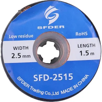 LaskaKit_cz Odsávací lícna 2.5mm - solder wick