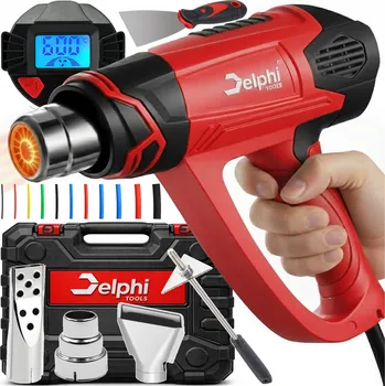 Horkovzdušná pistole Horkovzdušná Pistole Delphi tools 1800 W 230 V 600 °C