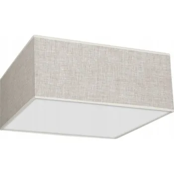 Stropní Svítidlo čtvercový Milagro 40 x 40 cm bílý, šedý