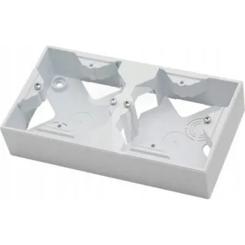 Elektroinstalační krabice Elektroinstalační krabice na omítku Ospel 82 x 153 x 36 mm