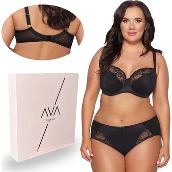 Podprsenka AVA 2110 polovyztužená podprsenka SEMI-SOFT černá 80J