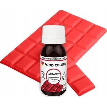 Potravinářské barvivo Tekuté potravinářské barvivo Food Colours 40 g 18 ml 1 ks červené