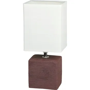 Lampička Stolní lampa Rabalux Orlando béžová, bílá 40 W