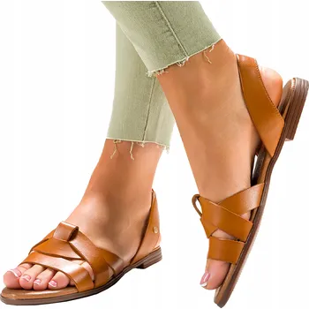 Dámské sandále Casu dámské sandály 40185/C plochý podpatek velikost 39