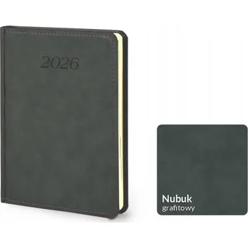 Kalendář KNIŽNÍ KALENDÁŘ A5 DENNÍ 2026 MODRÝ PLÁNOVAČ ELEGANTNÍ ORGANIZÉR