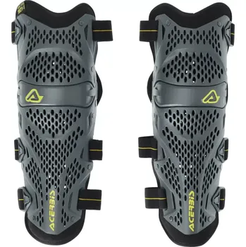 Sport Kloubové kolenní chrániče /chrániče kolen ACERBIS KNEE GUARD IMPACT PRO barva šedá (dvojitý ergonomický kloub pro maximální volnost pohybu)