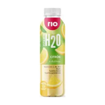 Voda Vitamínová voda Rio H2O - citron, 6x 400 ml