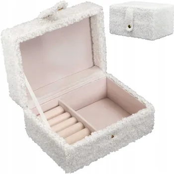 Šperkovnice Šperkovnice na bižuterii NUBE boucle elegantní organizér krabička boho dárek