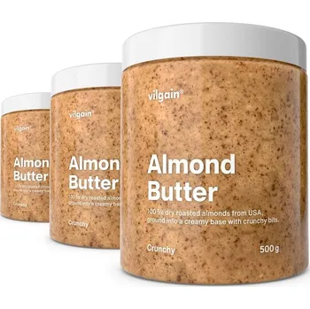 Vilgain Mandlové máslo 500 g Křupavé mandle