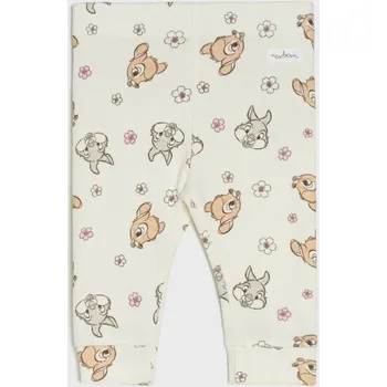 Dámské legíny Sinsay - Bavlněné legíny Bambi - krémová - 201CK-01X - 201CK-01X-68