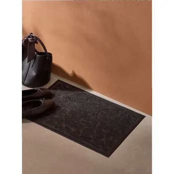 Rohožka Sinsay - Gumová vstupní rohož s rostlinným motivem - černá - 020IB-99X - 020IB-99X-ONE