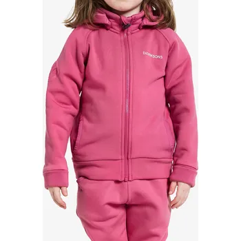 Chlapecká mikina Dětská mikina Didriksons Siljan Fz - sweet pink