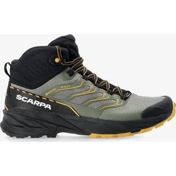 Pánská treková obuv Vysoké turistické boty Scarpa Rush 2 Mid GTX - moss/sulphur
