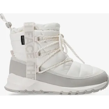 Dámská zimní obuv Sněžné boty dámské The North Face Thermoball Lace Up WP - gardenia white/silver grey