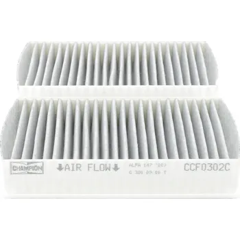 Klimatizace automobilu Filtr, vzduch v interiéru CHAMPION CCF0302C