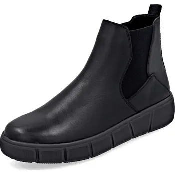 Dámské kozačky Rieker Dámská kotníková obuv REMONTE D1T71-01 černá W5 45