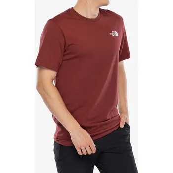 Pánské tričko Tričko s potiskem The North Face S/S Redbox Tee - sumac/asphalt grey