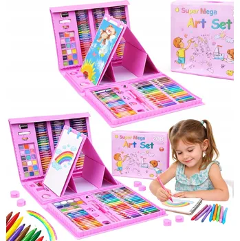 Výtvarná sada Výtvarná sada Disney Eraser 208 ks