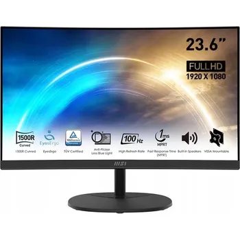 Monitor LED Monitor MSI PRO MP2412C 23,8" 1920 x 1080 px VA