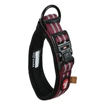 Obojek pro psa Obojek pes BIVOUAK nastavitelný 45-55cm červená Zolux