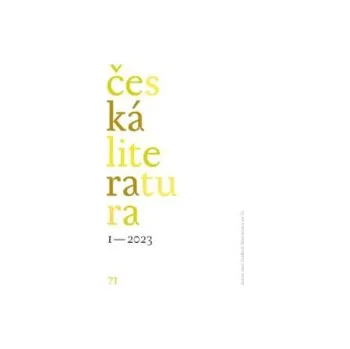 Časopis Česká literatura 1/2023