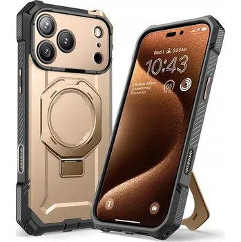 Pouzdro na mobilní telefon Supcase Zadní Kryt pro Apple iPhone 17 Pro zlatý