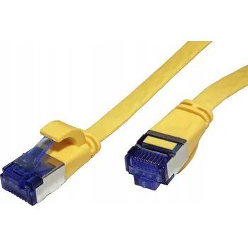 Síťový kabel Patchcord Value F/UTP 6a RJ45 / RJ45 0,5 m žlutý