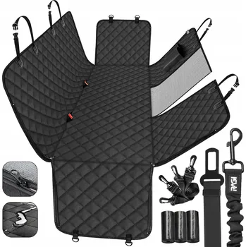 Obraz Ochranná podložka do auta plast univerzální Ragi černá 145 cm x 138 cm