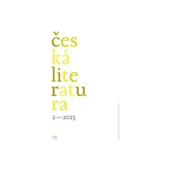 Časopis Česká literatura 2/2023