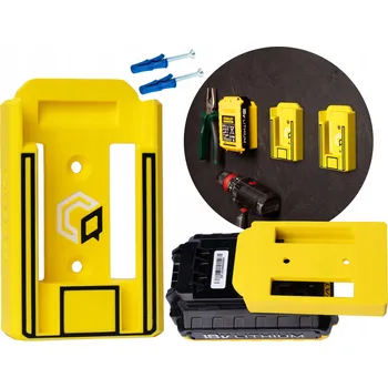 Věšák Držák / Věšák na akumulátor / baterii Stanley