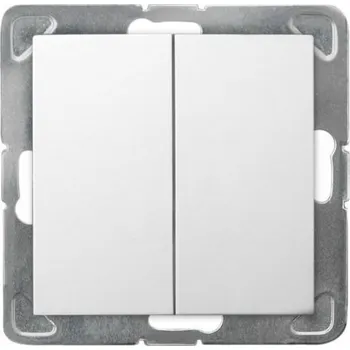 vypínač Ospel Schodišťový vypínač Impresja jednopólový bílý (LP-9Y/m/00)