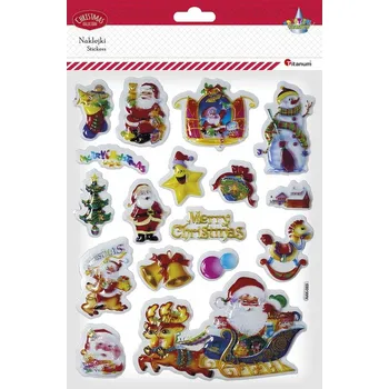 samolepka Konvexní Samolepky (puffy) Titanum 1 ks