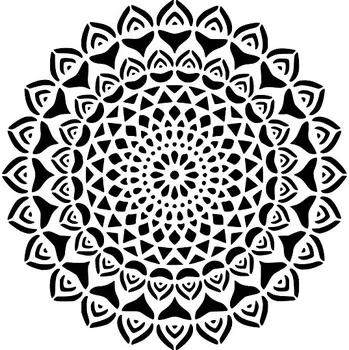 Šablona plastová pro kreativní tvoření lepící - A4 - B110