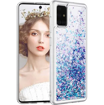 Pouzdro na mobilní telefon Zadní Kryt SHWIMBROK pro Samsung Galaxy A51 modrý