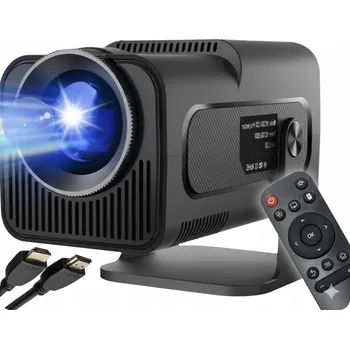 Projekční technika Projektor HY320 Android TV WiFi přenosný s otočným reproduktorem, projekce až 150"