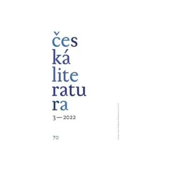 Časopis Česká literatura 3/2022