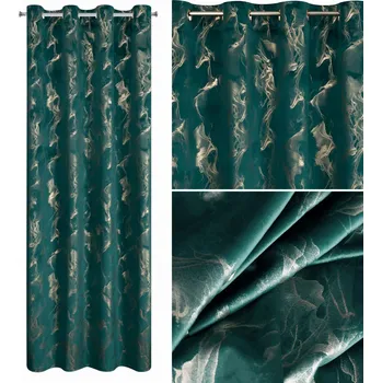 Obraz Závěs polozatemňovací s kroužky 140 cm x 250 cm