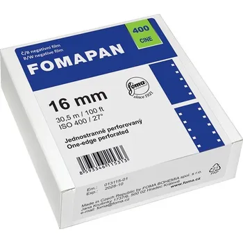 FOMAPAN 400 Cine 16 MM/30,5 BM 1xPERFO