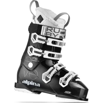 Sjezdové lyžování ALPINA EVE 75 Barva: Černá, Velikost: 245