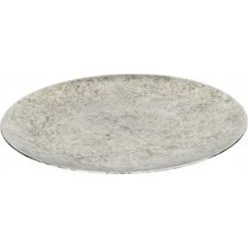 Dekorativní podnos kulatý tvar, bronzový) livarno home /10