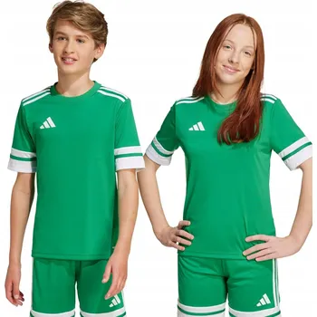 Chlapecké tričko Dětské tričko adidas Squadra 25 zelené JN7486 - 140 CM