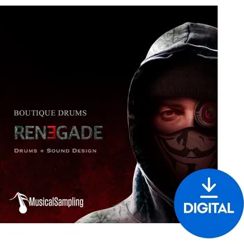 Hudební software Musical Sampling Boutique Drums Renegade (Digitální produkt)