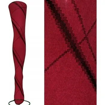 Podprsenka Punčocháče Calzamia 100den červené RED velikost 3