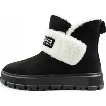 Dámská zimní obuv Dámské zimní kotníkové boty Lee Cooper vel. 39, módní zateplené z ovčí kůže