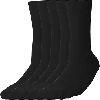Pánské ponožky esmara Men Pánské ponožky s BIO bavlnou, 5 párů (černá, 39-42)