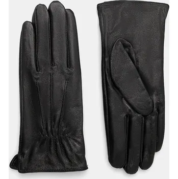 Rukavice Kožené rukavice Answear.LAB fitted glove černá 99X, vel. M