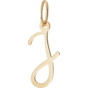 Přívěsek Přívěšek ze žlutého zlata písmeno J ZZ1115MF